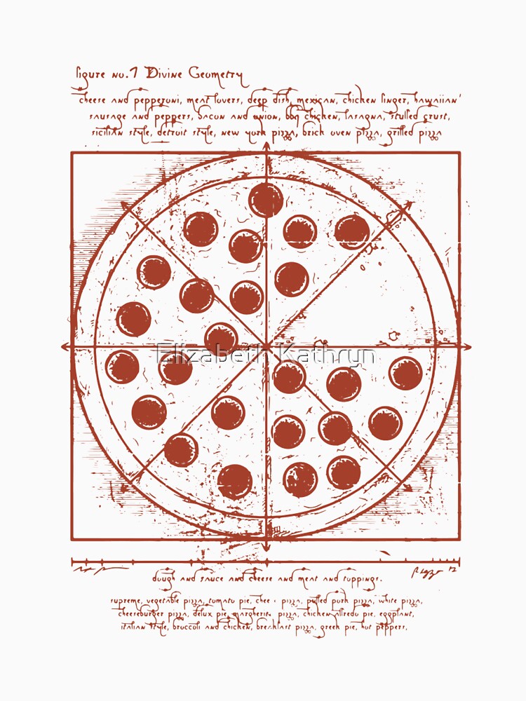 Tom Holland - Vitruvian Pizza (Spiderman Homecoming) Slim Fit T-Shirt