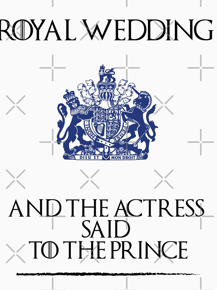 British Royal Wedding Shirt - Royal Wedding Shirts - Royal Wedding t shirt - Harry and Meghan Royal Wedding - Royal Wedding - Funny Royal Wedding Shirt Slim Fit T-Shirt