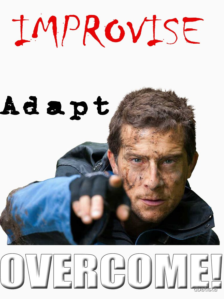 Improvise Adapt Overcome - v4 Slim Fit T-Shirt