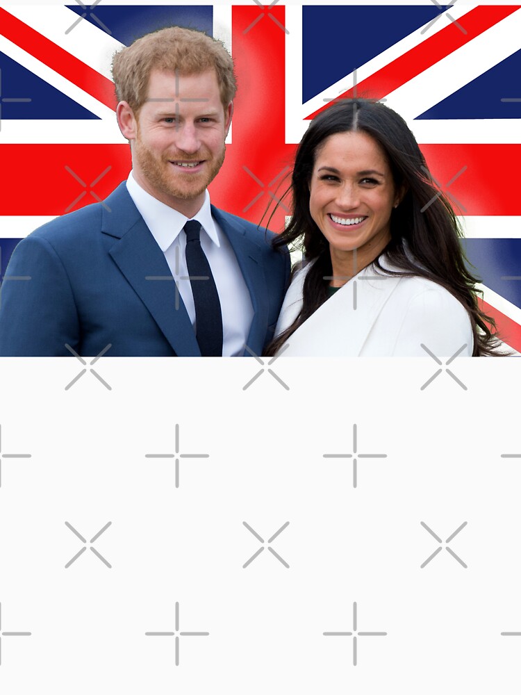 HRH Prince Harry and Meghan Markle Royal Wedding at Windsor Castle 19th May 2018 Slim Fit T-Shirt