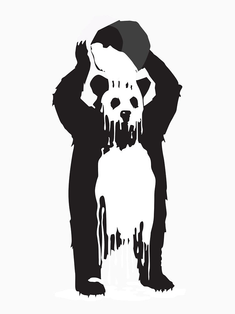 Bear color panda bear Classic T-Shirt