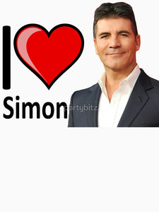 I Love Simon Cowell Premium Scoop T-Shirt