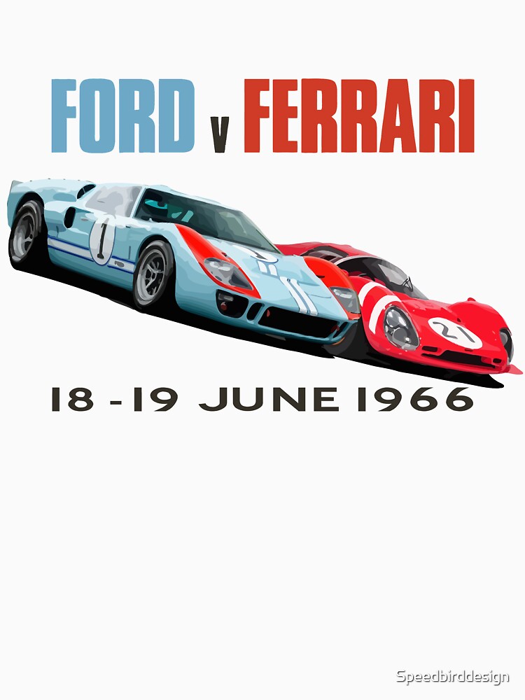 Ford v Ferrari 1966 Tank Top