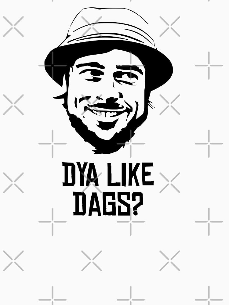 Dya Like Dags? Slim Fit T-Shirt