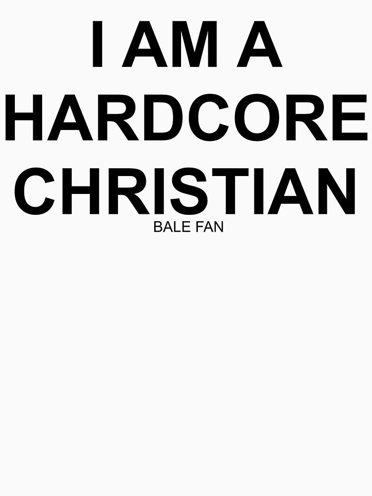 Christian Bale Fan Slim Fit T-Shirt