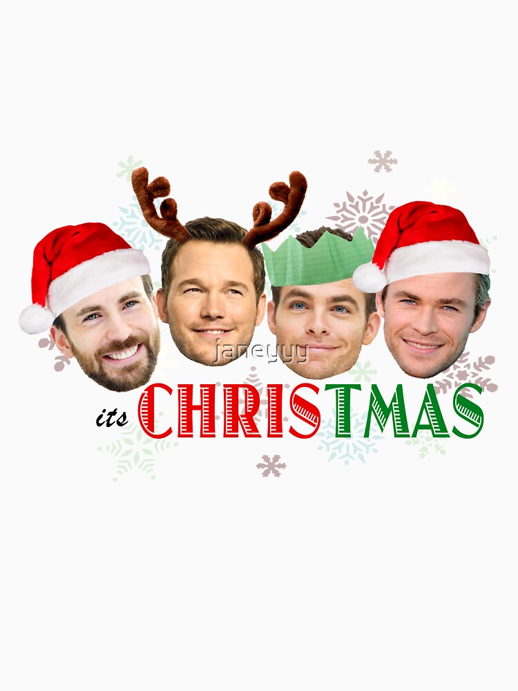 its CHRIStmas Baseball ¾ Sleeve T-Shirt