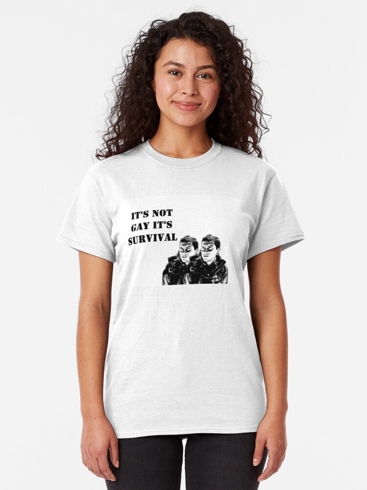 It's Not Gay It's Survival Classic T-Shirt