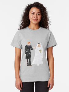 Prince Harry and Meghan Markle royal wedding Classic T-Shirt