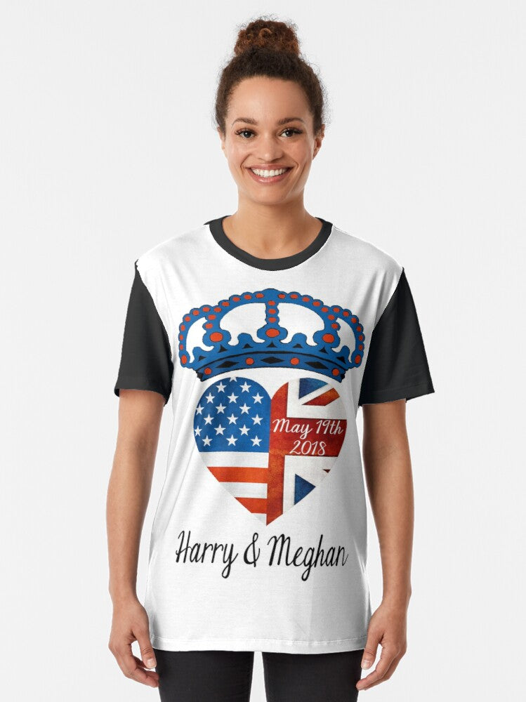 Harry & Meghan, the Royal Wedding 2018 Graphic T-Shirt