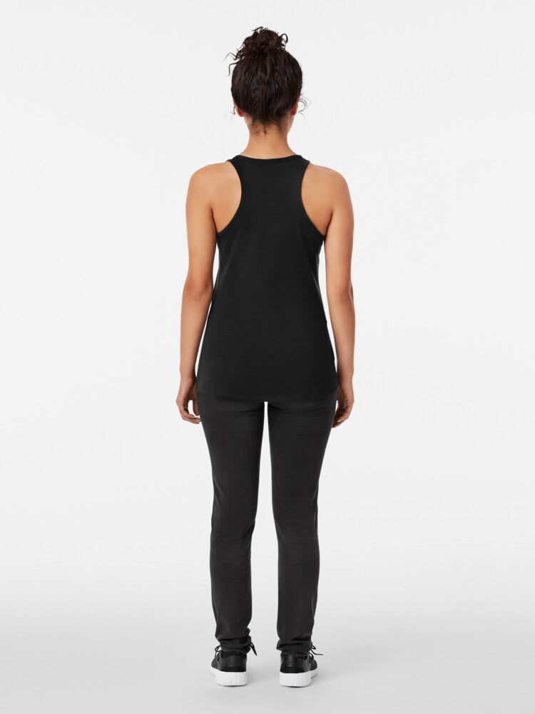 Marshmallow Bear Racerback Tank Top