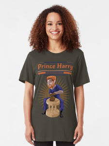 prince harry Slim Fit T-Shirt