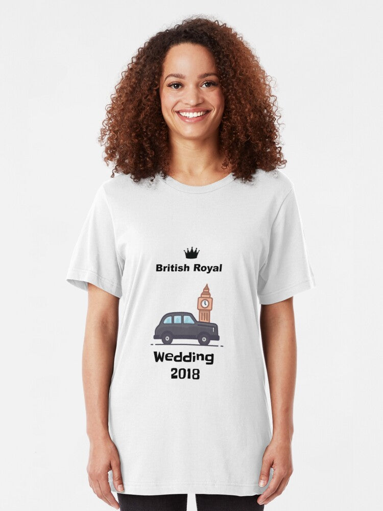 London Royal Wedding - Meghans Wedding - Fun Royal Wedding Gift - Harry and Megahan - Royal Wedding Day - Royal Wedding Mug - Royal Wedding Shirt Slim Fit T-Shirt