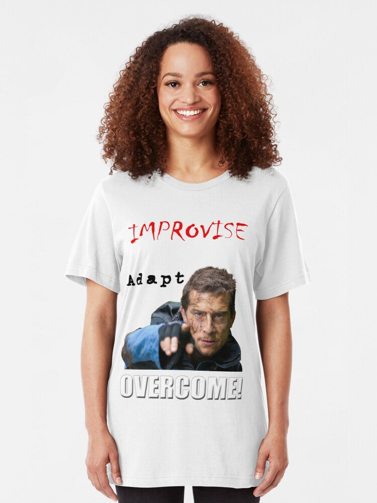 Improvise Adapt Overcome - v4 Slim Fit T-Shirt