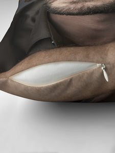 Chris Hemsworth Seductive Throw Pillow