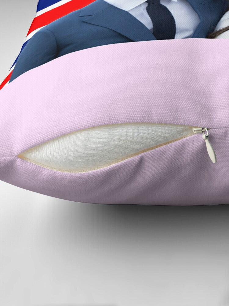 HRH Prince Harry and Meghan Markle Royal Wedding Secret Admirer :) Floor Pillow