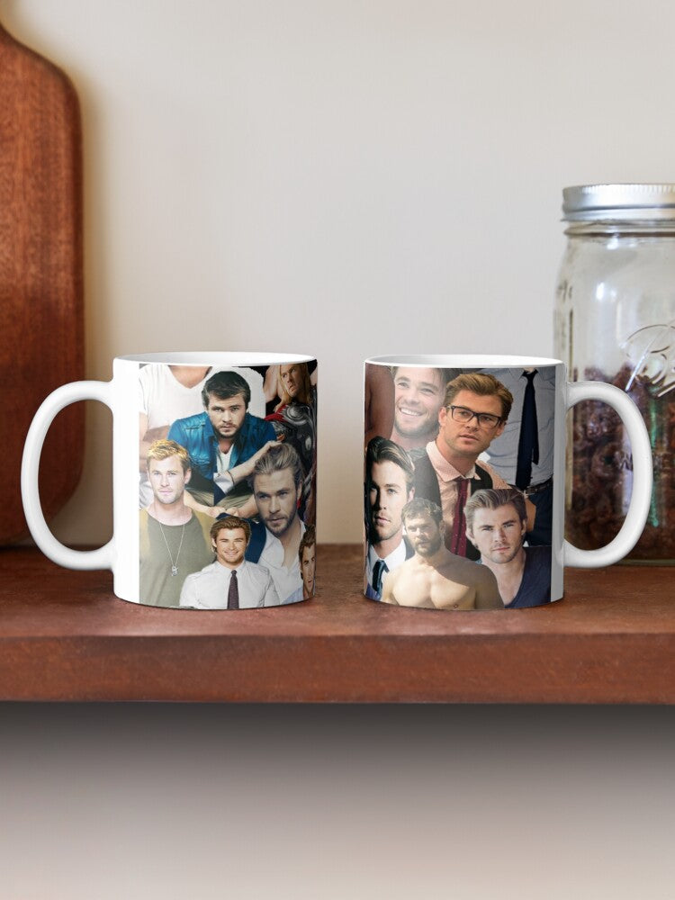 Chris Hemsworth Collage  Classic Mug