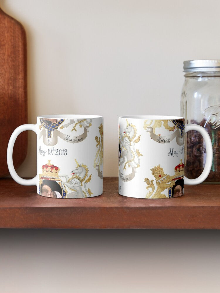 The Kiss, Prince Harry and Meghan Markle Royal Wedding Classic Mug
